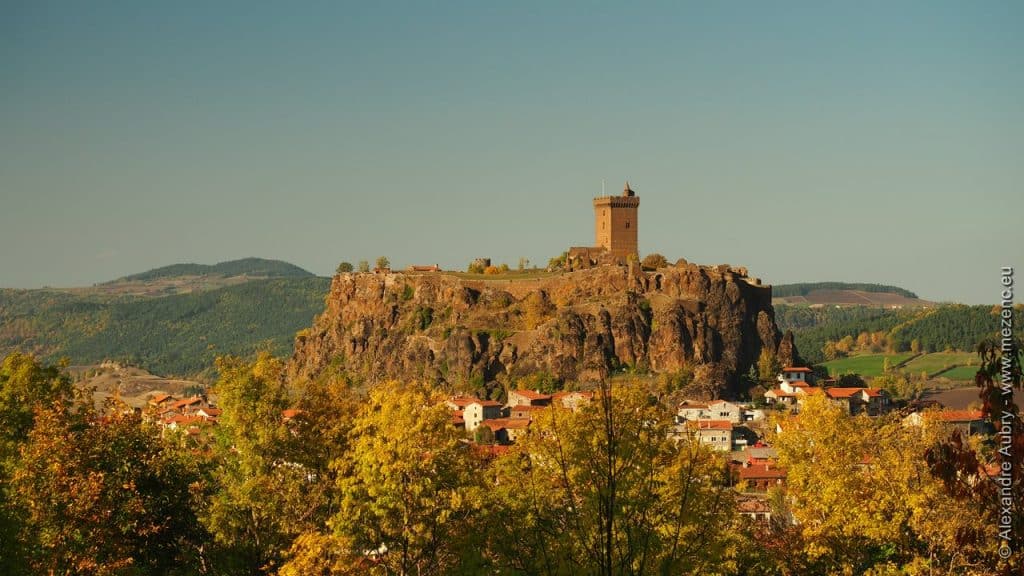 Forteresse de Polignac, perchée sur un ancien volcan