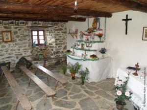 Salle d'étude de la maison de Béate de Montvert