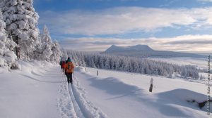 Ouverture des pistes avant la dameuse