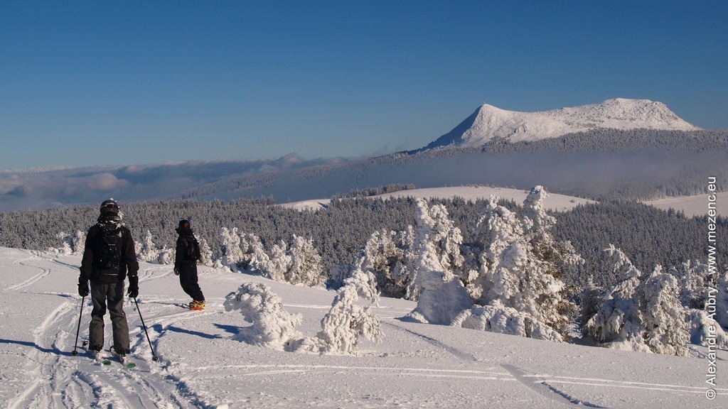 Ski alpin aux Estables