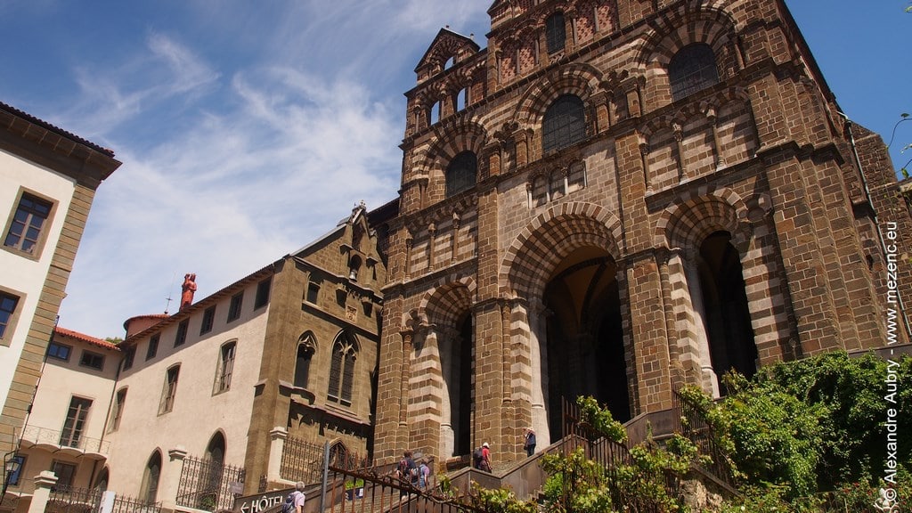 Cathédrale du Puy en Velay, classée au patrimoine mondial de l'Humanité