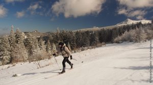 Ski de fond aux Estables (Auvergne)