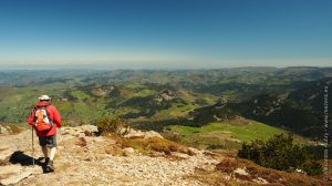 Les Boutières depuis le sommet du Mont Mézenc