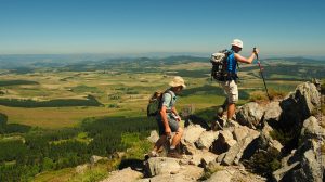 Montée à la croix du Mont Mézenc (Haute-Loire)