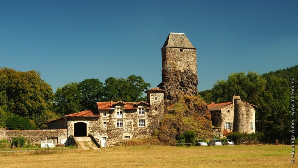 Maison forte à Coubon